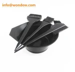 Tint bowl and brush for hair dye