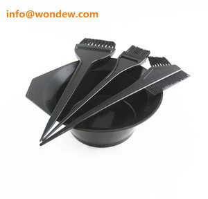 Tint bowl and brush for hair dye
