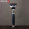 Titan resin handle high quality 5 layers disposable blade razor