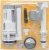 Import Toilet Cistern Tank Fittings - Complete Set - Fill Valve and Push Button Siphon from China