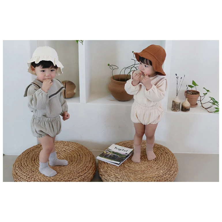top and bottom cheap 6 month baby girl boy high quality clothes