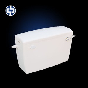 Top hot selling customized colors ceramic white cheaper high quality PP Zinc brass flush lever squat toilet water tank cistern