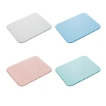 Top Seller 2021 China Supplier New Product Bathroom Accessory Super Quick Dry Reusable Natural Diatomite Bath Mats