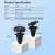 Import TOPK 360 Rotation Zinc Alloy Air Vent Mount Cell Phone Magnetic Car Holder from China