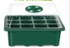 Transplanter Biodegradable Plastic Seedling Germination rice Seed Tray 12 cells plastic planting seeding tray nursery  sets
