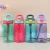 Import Tritan Material Kids Water Bottle with Straw Lid and Handle from China