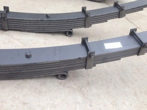 truck steel leaf spring suspension