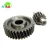 Import TS16949 standard steel double gears, customized double spur gears in plastic from China