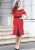 Import Turkey Women Office Dresses Women Elegant Clothing Ladies Wear Short Sleeve Career Dresses For Women from China