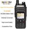 Two way radio GSM WCDMA 3G network PTT walkie talkie with GPS sim card TC-618W