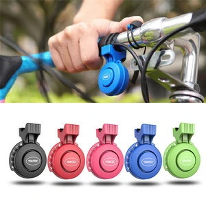 TWOOC 120DB USB Rechargeable Bell Waterproof Handlebar Bicycle Horn Alarm Bike Ring Bell