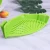 Import Universal Size Fit Most Pans Clip On Green Silicone Sink Pasta Filter Noodle Strainer from China