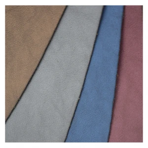 upper pu leather fabric material for making shoe