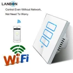 US standard wall switch and socket electric Smart Home Switch 16A WiFi remote RF/APP/Mobile control 2/3 gang 2 way Alexa Switch