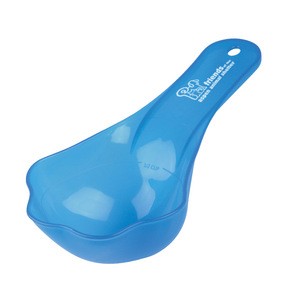 USA Made Pet Food Scoop - measures 1/2 cup and 1 cup, dishwasher safe and comes with your logo