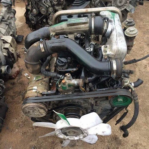 Used 4JB1 engine 4Cylinder 2.8L with manual gearbox for pickup truck