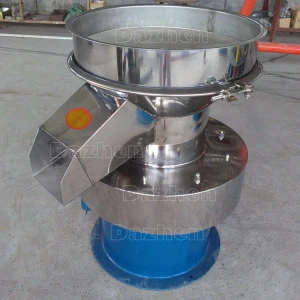 Vibrating filter separator for tofu, soy sauce, soy milk
