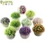 Import Vintage Artificial Flower Bonsai  Plastic Green Grass Plants Ornaments Flower Ball Pot Home Decoration from China