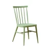 Vintage industrial garden party aluminum chair restaurant dining tables and chairs set for cafe