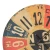 Import Vintage Rustic Industrial Circular Antique Clock, Metal Retro Handmade Round Clock, Industrial Wall Clock from India