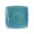 Import vintage square unbreakable material recycle melamine Turquoise dinner plate from China