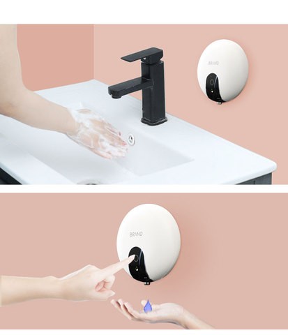 wall mounted touchless motion sensor automatic hand sanitizer dispenser