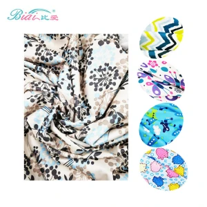 washable new print waterproof PUL Fabric for cloth diaper