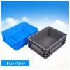 Wasond Industrial Storage Stackable Turnover Tote Plastic Crate with Lids