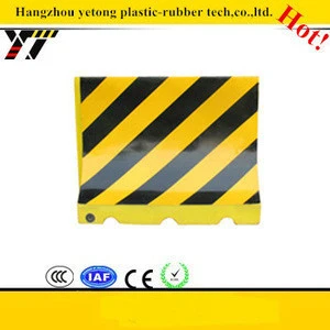 water filled barriers High quality rotational molding road water barrier