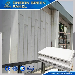 Waterproof Moisture Resistant MgO Wall Panel Boards Sandwich Panel for 100mm thickness