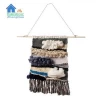 WH015 hand made fabric macrame wall tapestry