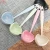 Import Wheat Straw 2 In 1 Long Handle Kitchen Ladle Soup Pan Spoon With Filter Strainer from China
