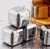 Import Whiskey Stones Ice Cubes Stainless Steel Ice Cubes Reusable Chilling Frozen Rocks from China