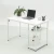Import white and black wooden executive modern home office laptop desk from USA