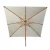 Import White color outdoor patio umbrellas rectangular outdoor grass palm beach umbrella from China