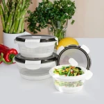 Wholesale 800ml Retractable Foldable Silicone Lunch Box Portable Bento Box Silicone Food Storage Container For Kids