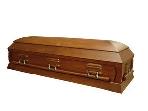 wholesale best quality funeral pine casket coffin