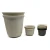 Import Wholesale cheap outdoor big round plastic flower pots from China