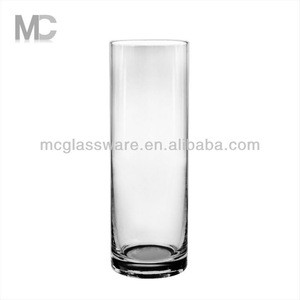 Wholesale Cheap Tall Decoration Crystal Glass Flower Vase