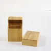 wholesale cheap wooden cigar boxes bamboo wood cigarette case box