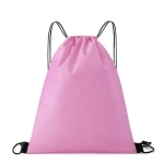 Wholesale Customized Colors Drawstring Backpack Bags Sack Pack Cinch Tote Sport Storage Polyester Bag for Gym Traveling