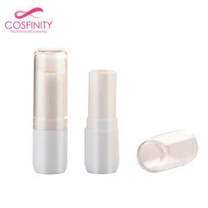 Wholesale eco-friendly empty luxury transparent lipstick case lip balm container acrylic lipstick tube