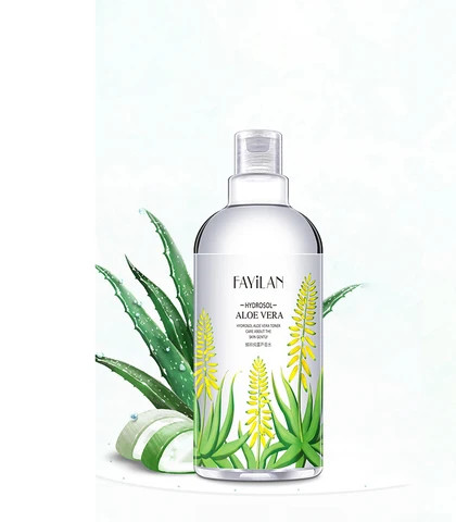 Wholesale Factory Oem Hydrating Natural Water Facial After Sun Soothing Aloe Vera Face Toner