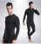 Import Wholesale fitness men long sleeve running sports t shirt men thermal muscle gym compression clothes from China