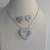 Import wholesale foxi jewelry trend diamond iced out heart shaped Valentine&#x27;s Day necklace jewelry 2020 from China