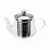 Import Wholesale Handblown Heat Resistant  Small Glass Teapot With Infuser from China