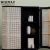 Import Wholesale metal leg design modern solid wood storage closet rattan weaving living room cabinet from China