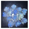 Wholesale Natural Blue Moonstone Carved Starfish Crystal Moonstone Crafts For Decorate Gift