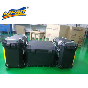 Wholesale or retail high quality metal Aluminum Motorcycle Side Box and Tail Box