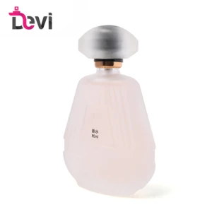 Wholesale Popular Bespoke Design High-class Lady 80ml Glass Perfume Bottles Hot Stamping Fragrance Bottles